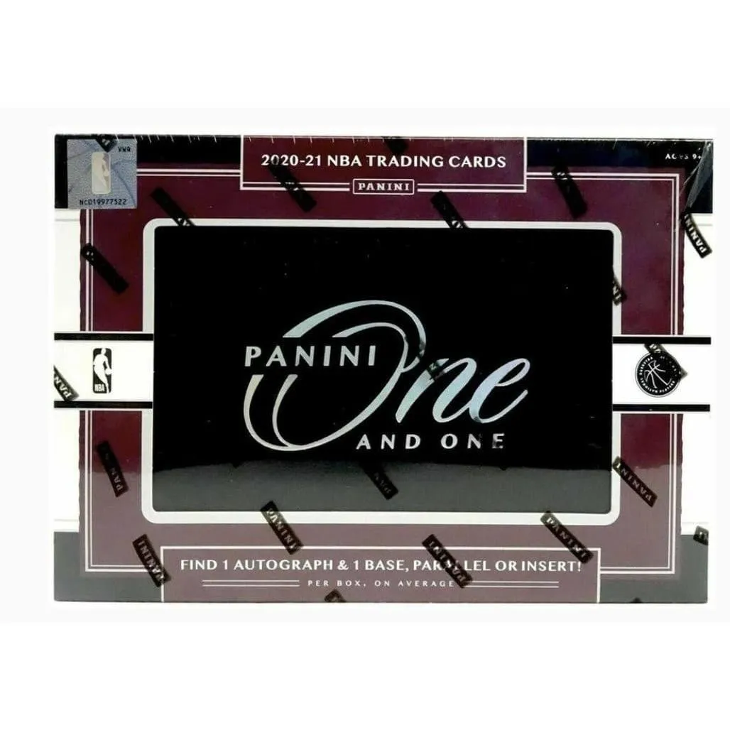 2020-21 Panini One and One Basketball Hobby Trading Cards
