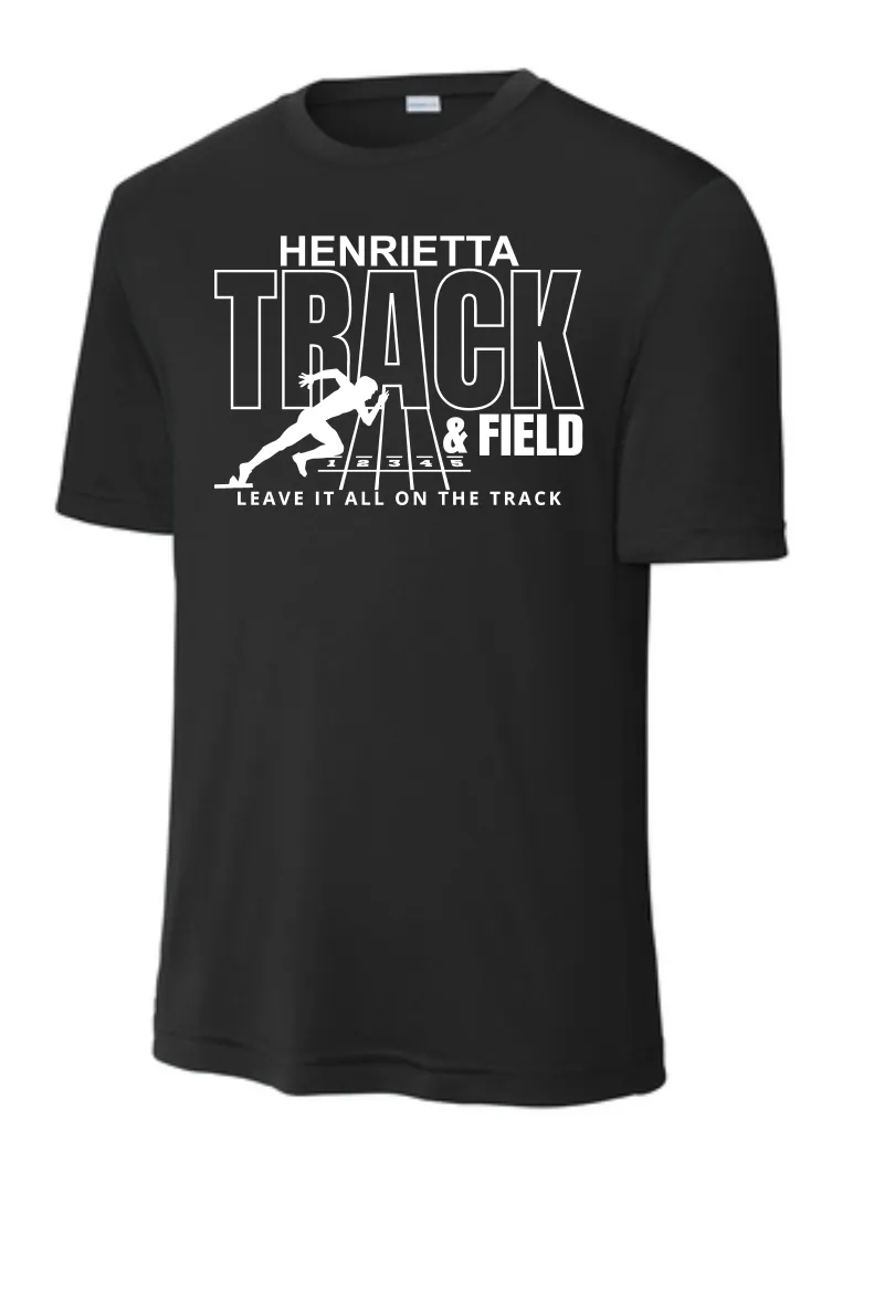 2025 HASC Henrietta Track and Field Leave It All on the Track WHITE