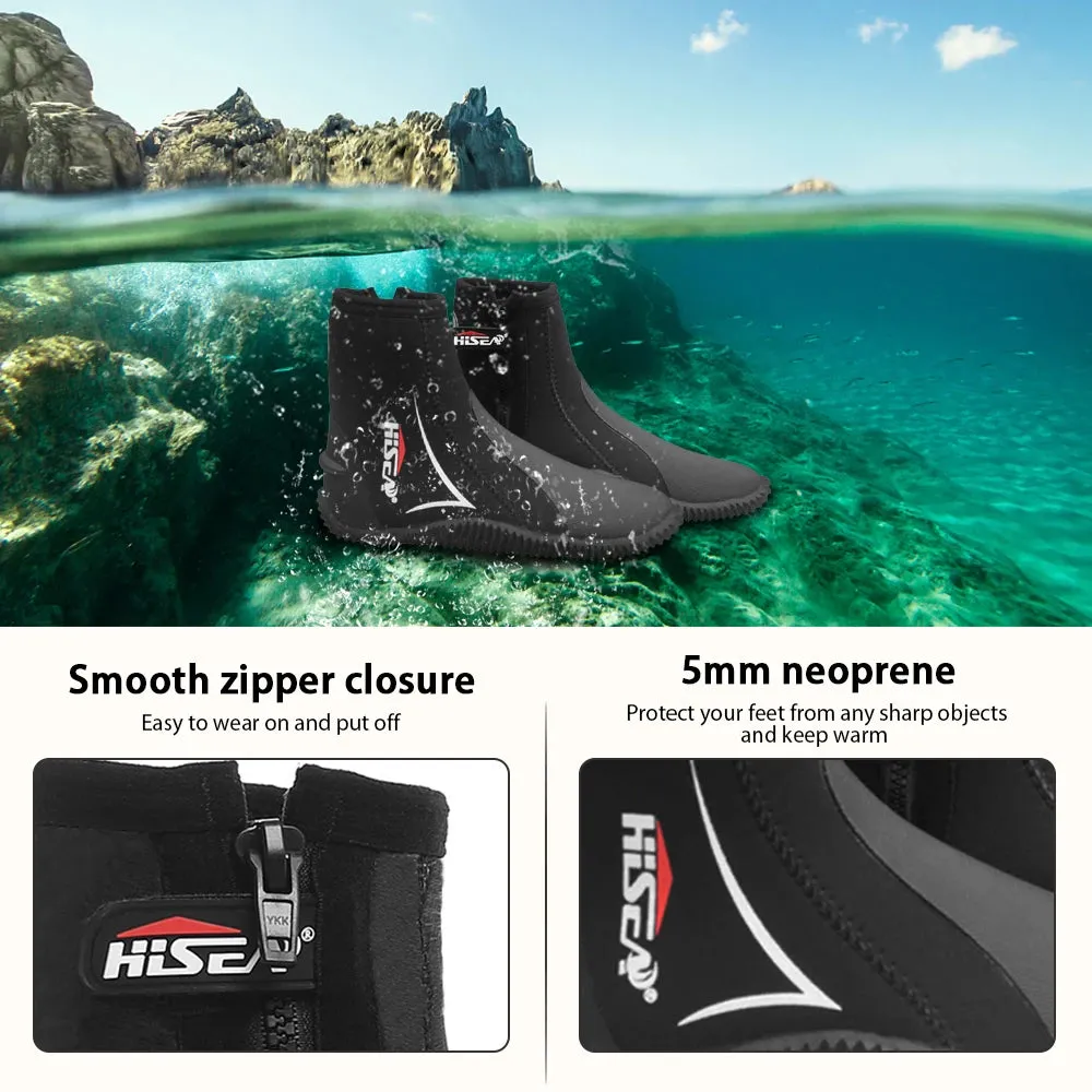 5mm Neoprene Dive Boots – The Best Way to Keep Your Feet Warm and Protected in the Water