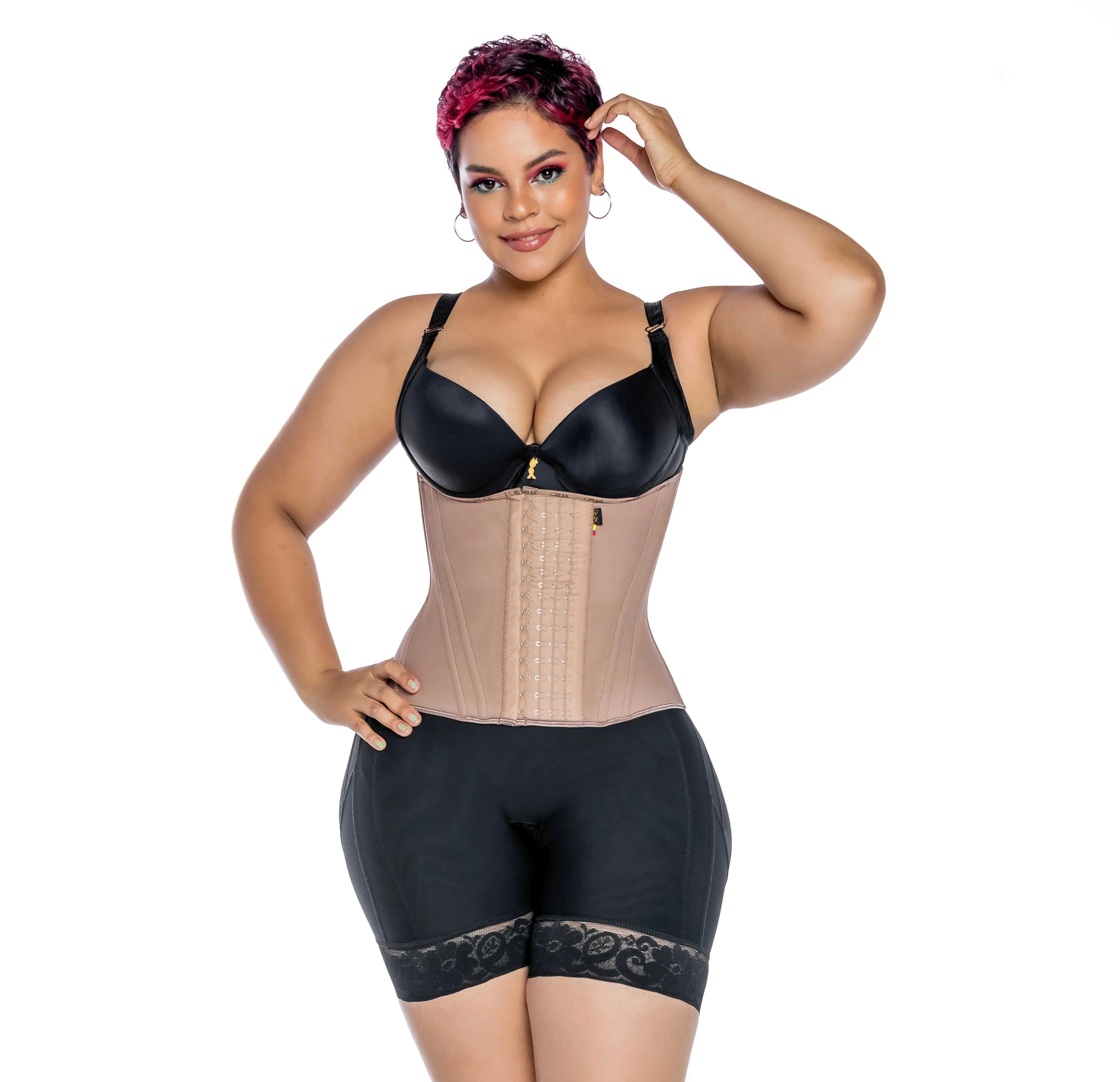 612 Hourglass Powernet Waist Trainer Fajas Gama Alta