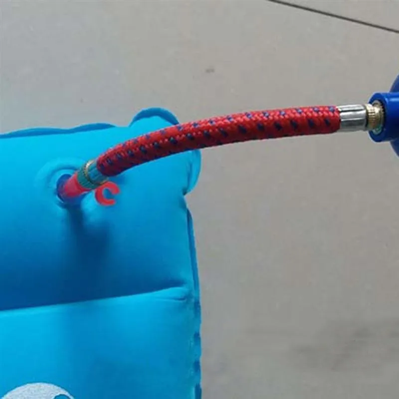 9pc Portable 8 Inch Hand Air Pump Tool with Needles