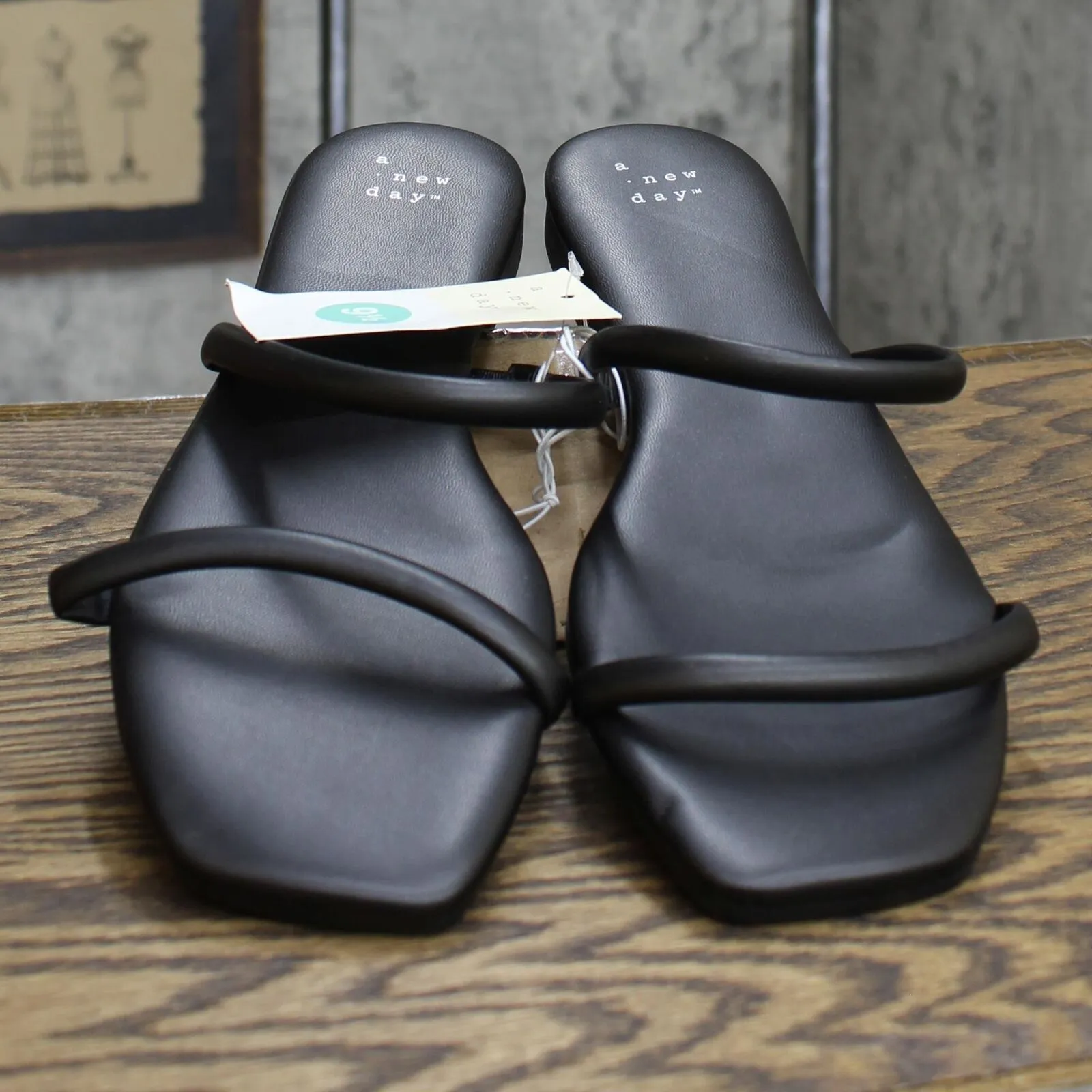 A New Day Women's Winnie Skinny Strap Sandals