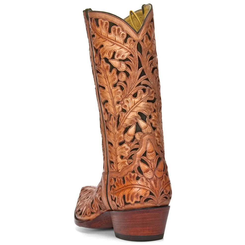 Acorn Oak Leaf Fully Tooled 12"