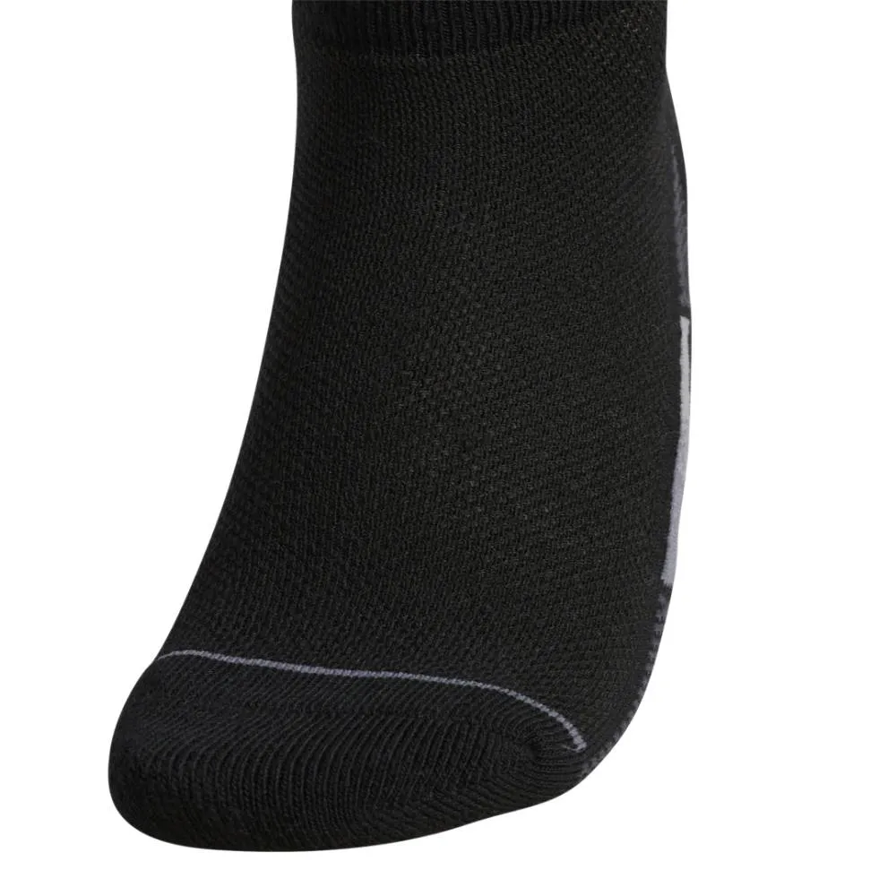 adidas Women's Superlite Low-Cut Socks 3 Pack (Black/White/Grey)