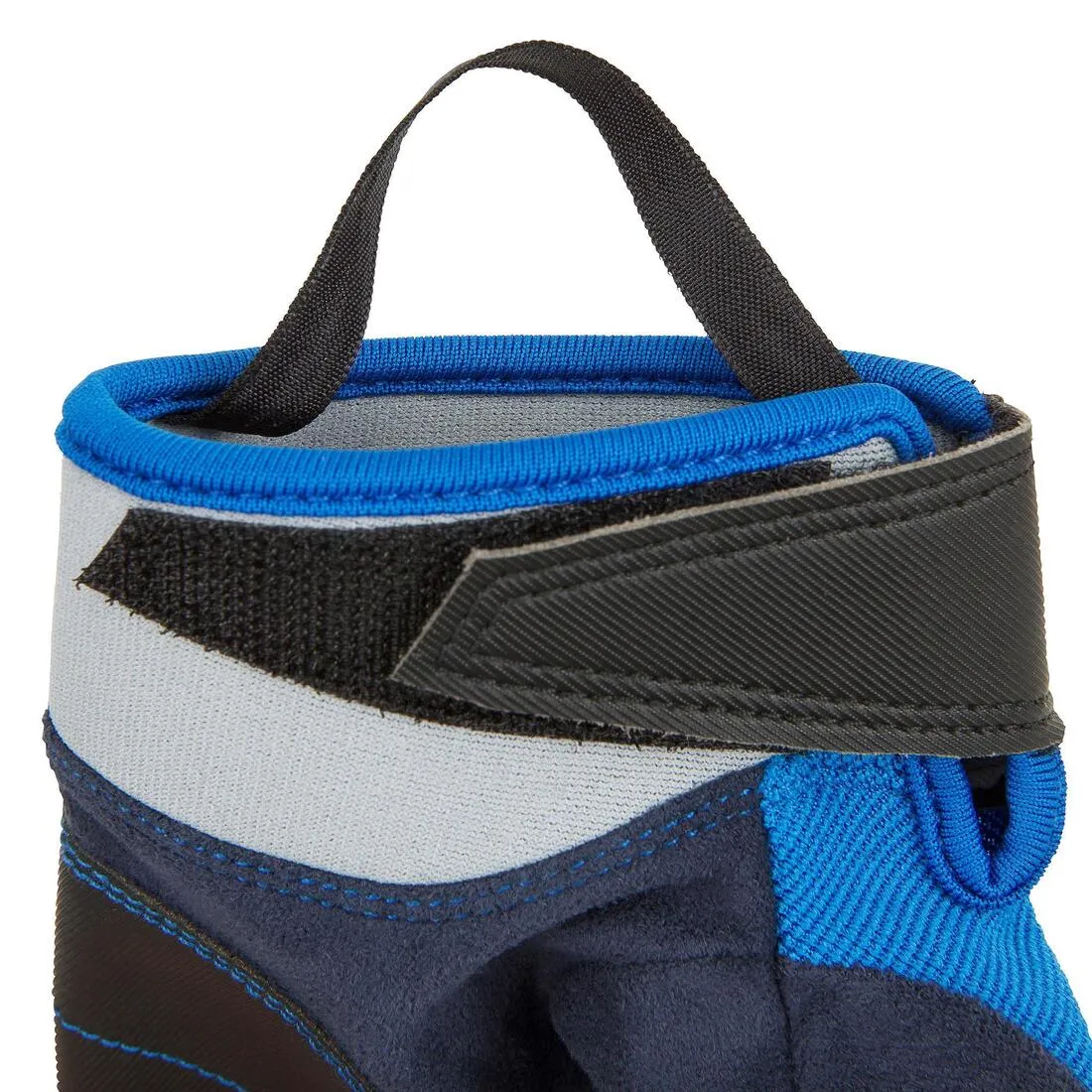 Adult sailing fingerless gloves SAILING 500 - Blue / Grey