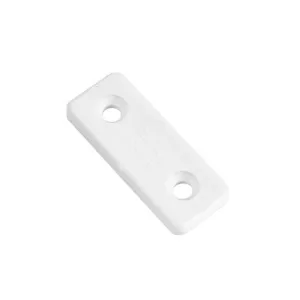 Allen Brothers Toe Strap Fixing Plate - White