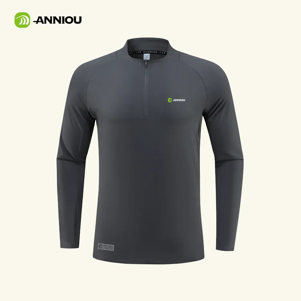 Anniou UV Sun Protection Half Zip Up Sweatshirt