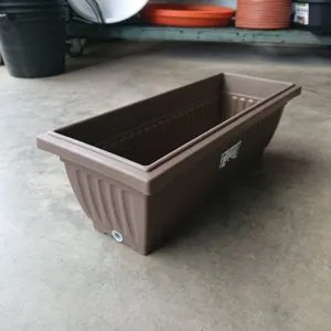 BABA No.509 Planter Box (Zen Brown) (48.9cmL x 18.7cmW x 15.6cmH)