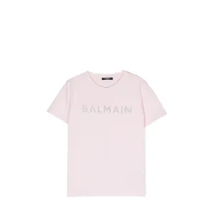 Balmain Kids Embellished Logo T-Shirt