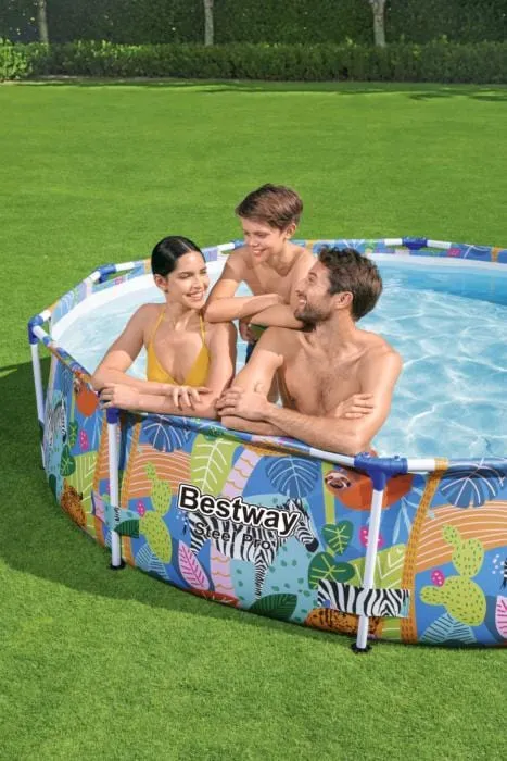 Bestway Frame Pool Wild Print 3.05 m x 66 cm 56985