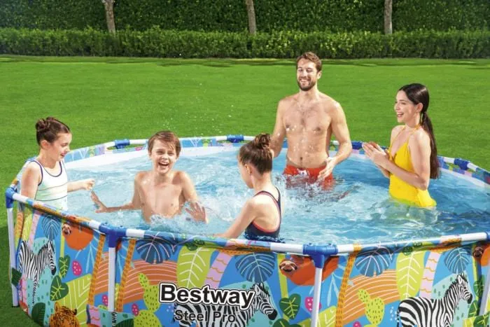 Bestway Frame Pool Wild Print 3.05 m x 66 cm 56985