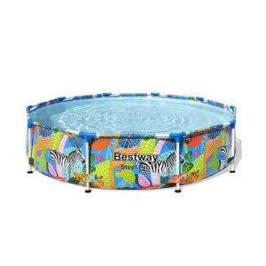 Bestway Frame Pool Wild Print 3.05 m x 66 cm 56985
