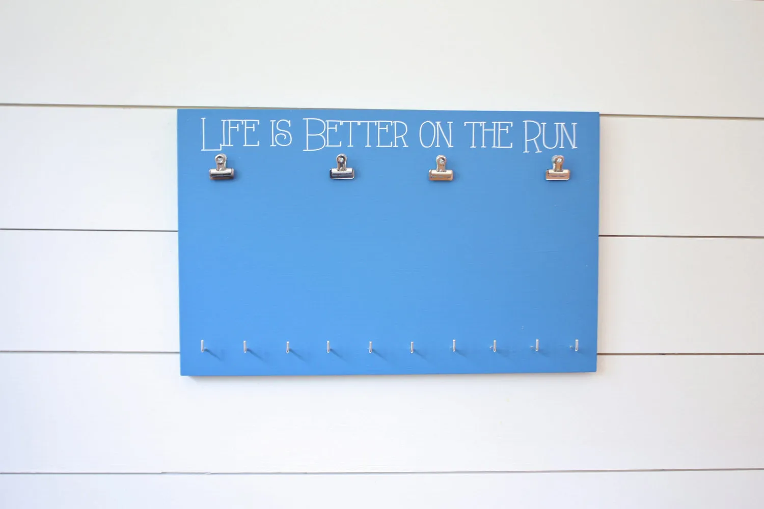 Bib and Medal Holder - Life is Better on the Run