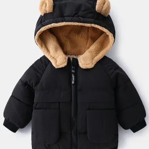 Boys & Girls Hooded Puffer Coat