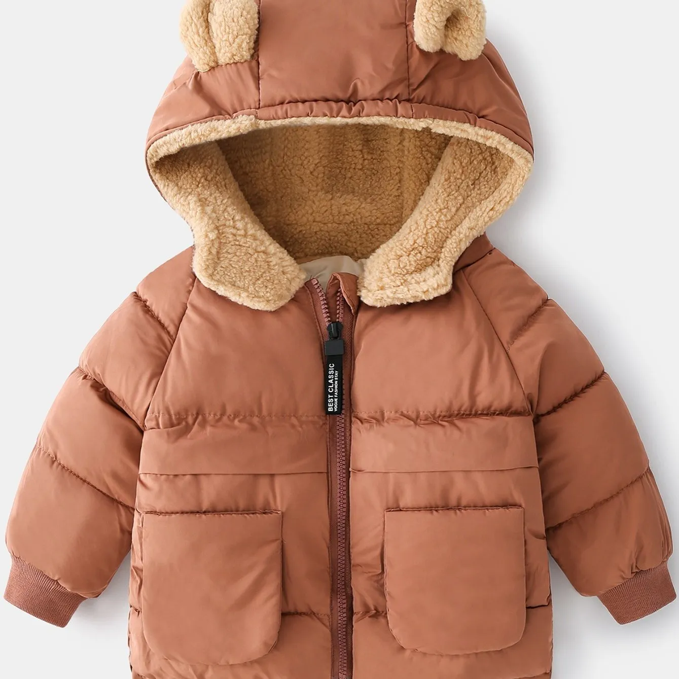 Boys & Girls Hooded Puffer Coat