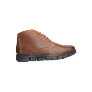 Brando Damon Tuskey Lace Up Boot Tobacco