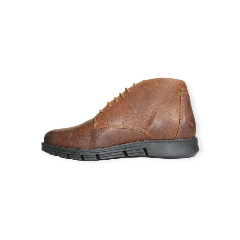 Brando Damon Tuskey Lace Up Boot Tobacco