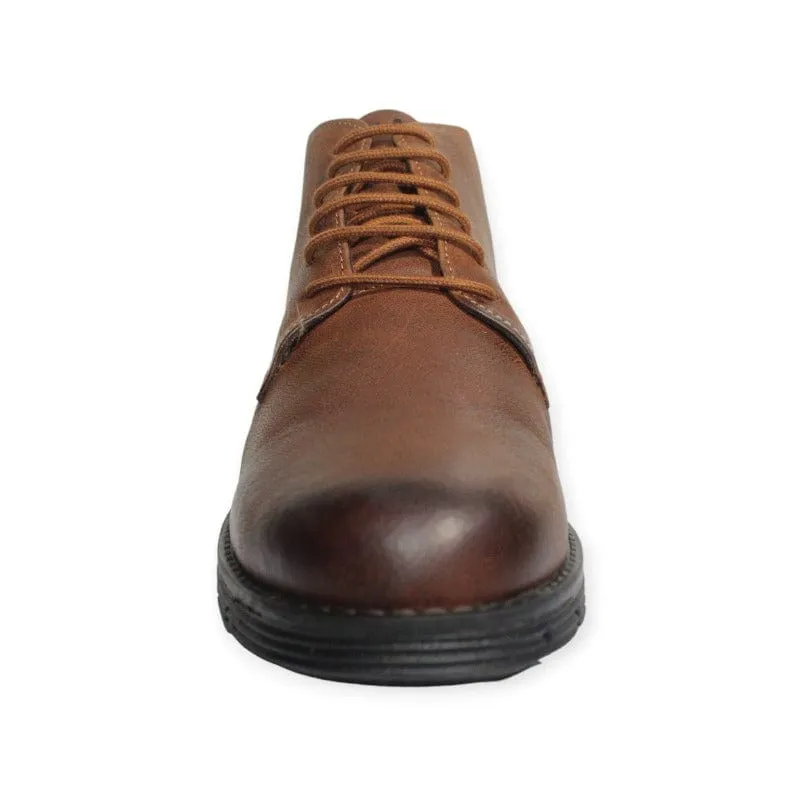 Brando Damon Tuskey Lace Up Boot Tobacco