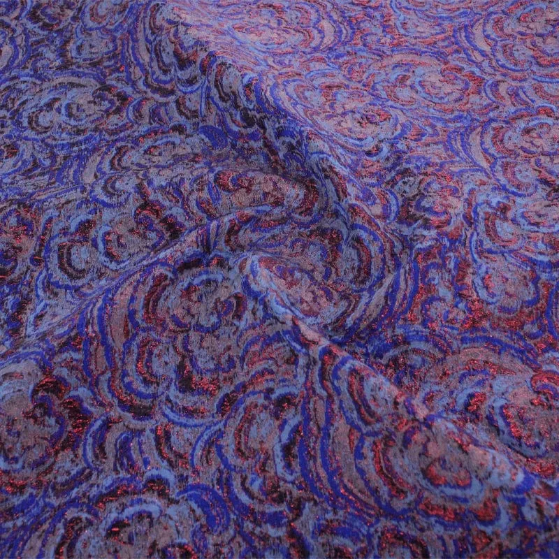 Brocade Floral Embossed Fabric 150 cm