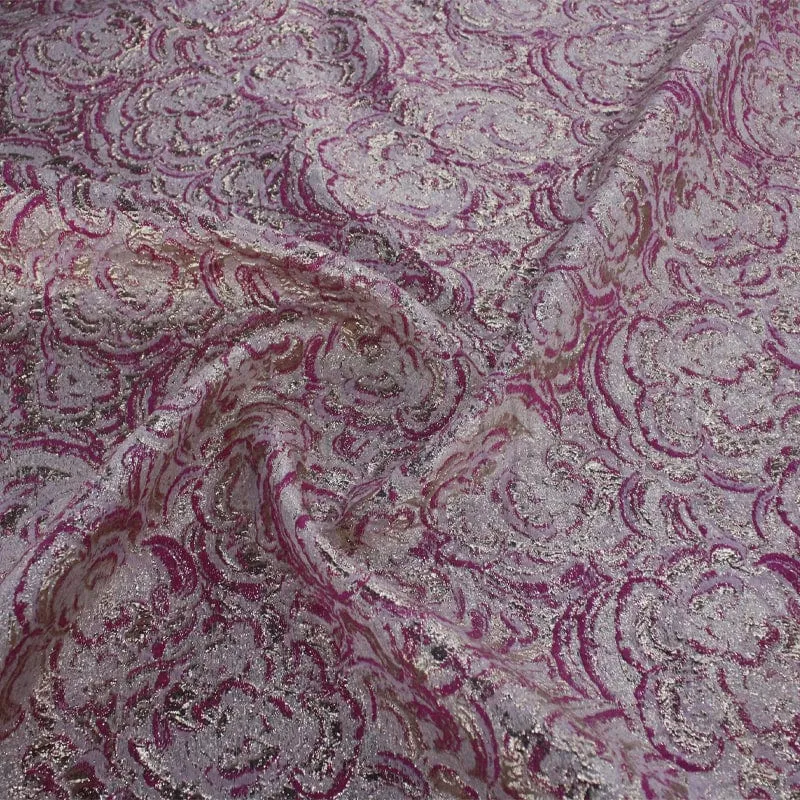 Brocade Floral Embossed Fabric 150 cm