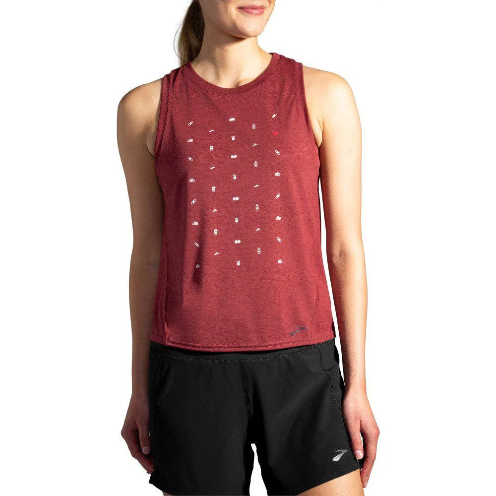 Brooks Women's Distance Graphic Tank