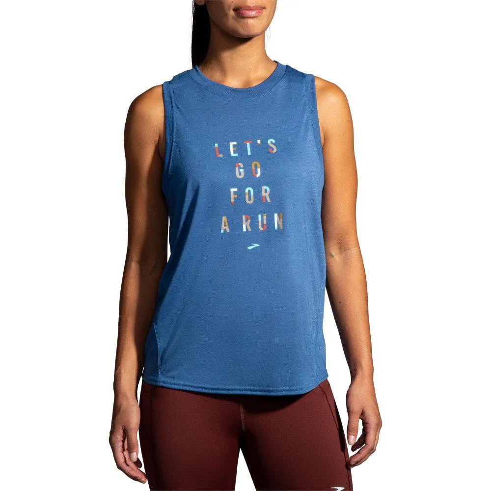 Brooks Women's Distance Graphic Tank