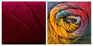BURGUNDY   MARIGOLD - Embossed Phoenix Scarf KIT