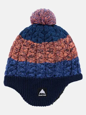 Burton Toddlers Fleece-Lined Earflap Beanie - Dress Blue