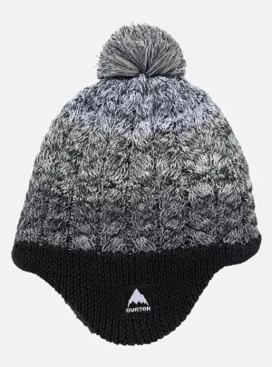 Burton Toddlers Fleece-Lined Earflap Beanie - True Black
