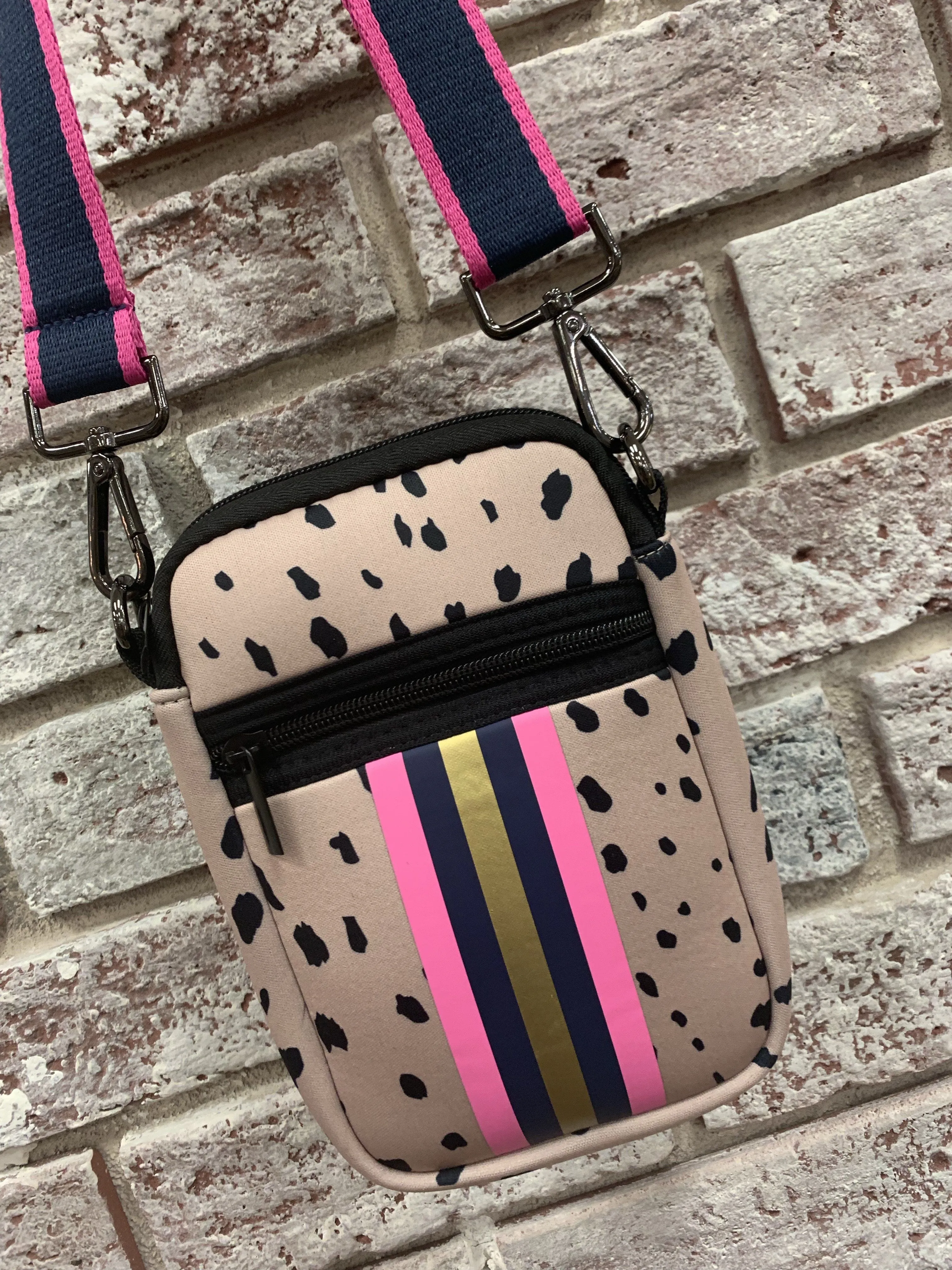 Callie Neoprene Cell Phone Crossbody