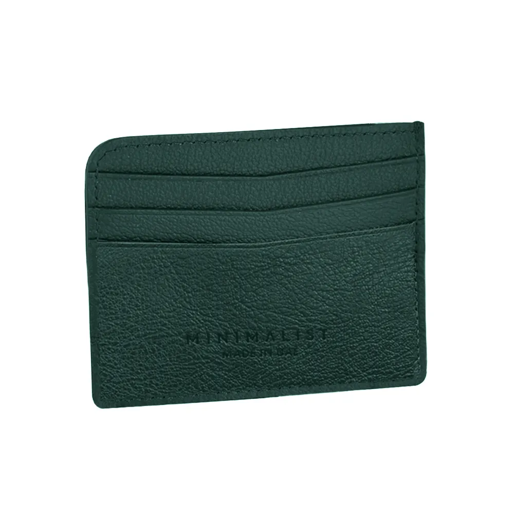 Camel Leather Green / Silver