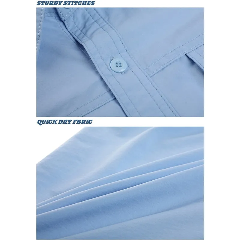 Camisa de Pesca PREMIUM com Proteção Solar UV 50 - Frete Grátis