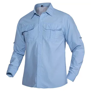 Camisa de Pesca PREMIUM com Proteção Solar UV 50 - Frete Grátis