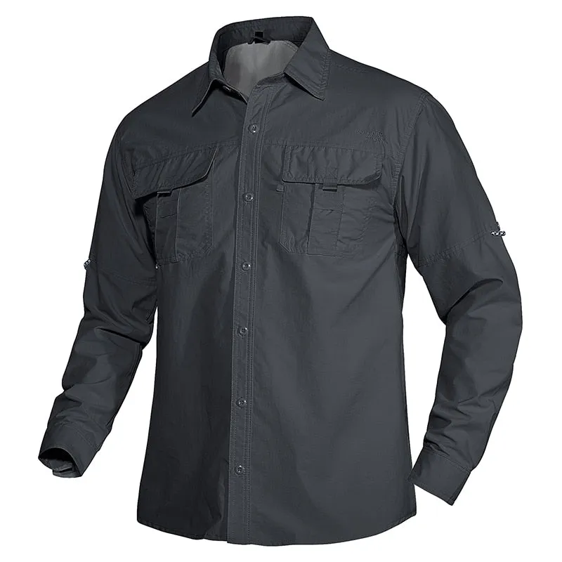 Camisa de Pesca PREMIUM com Proteção Solar UV 50 - Frete Grátis