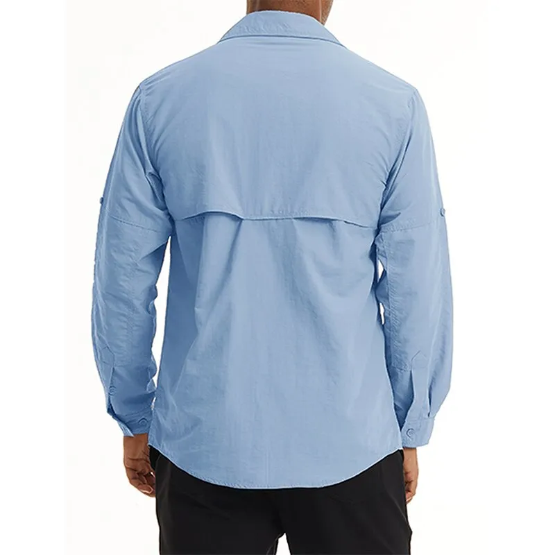 Camisa de Pesca PREMIUM com Proteção Solar UV 50 - Frete Grátis