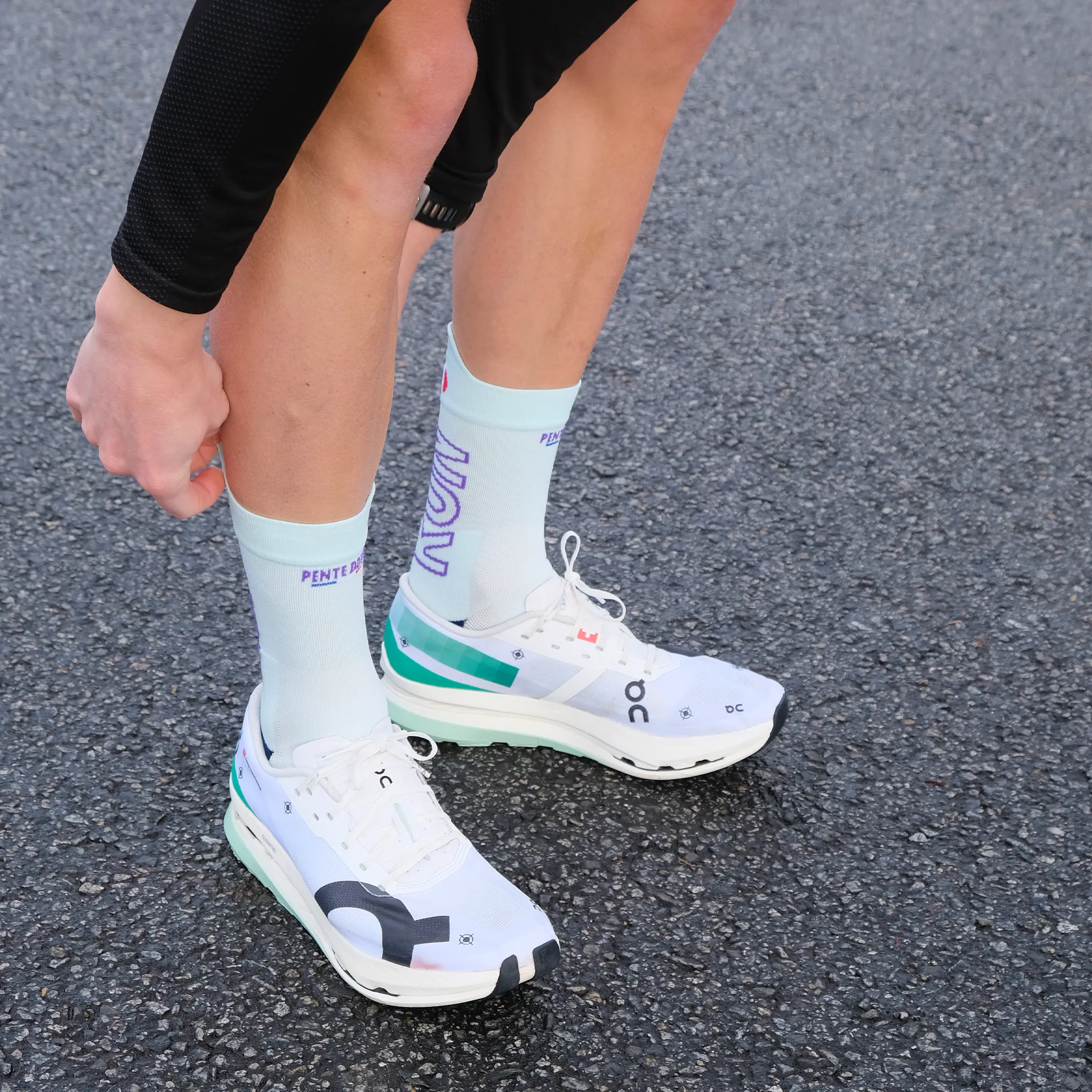 Chaussettes de running - La ciel/marine