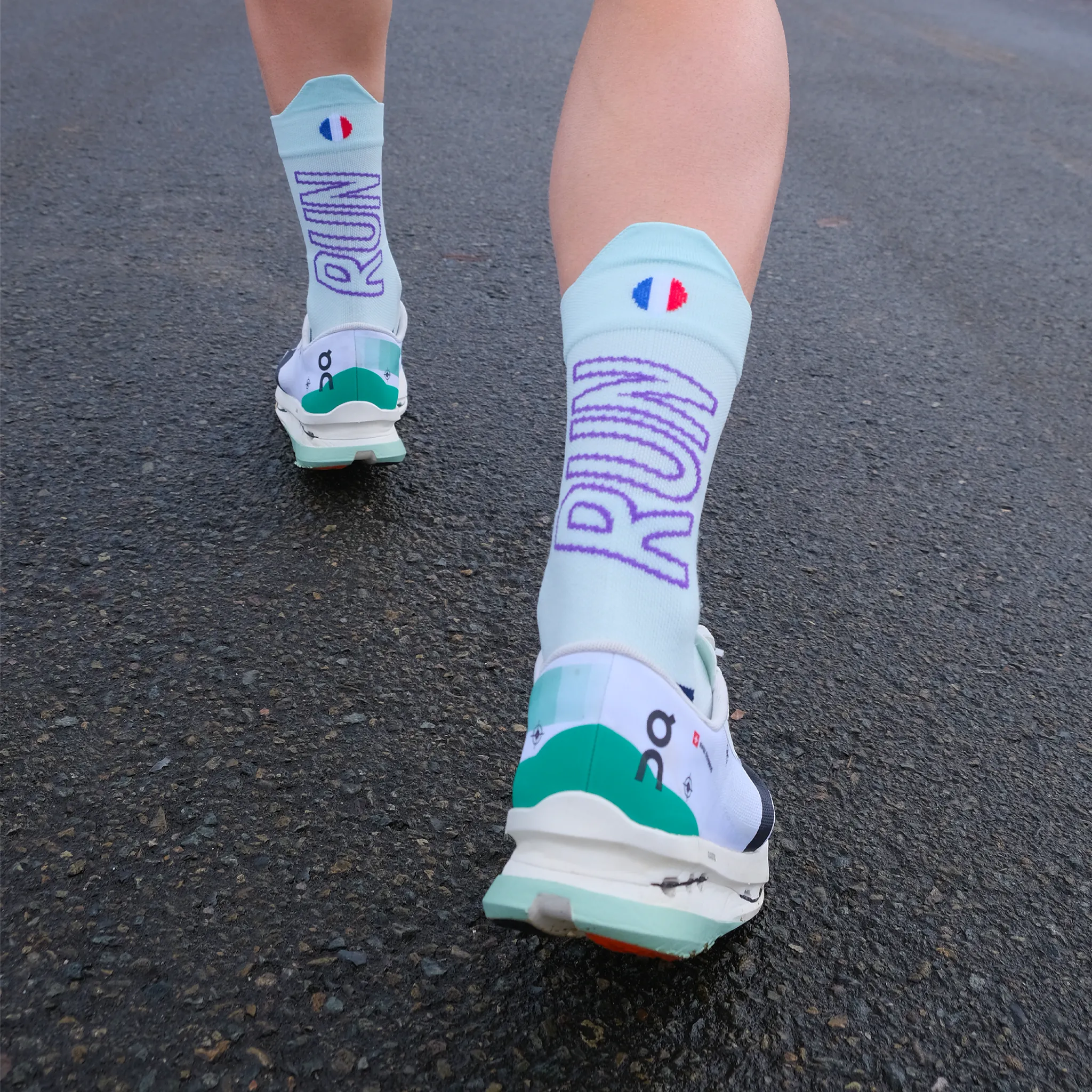 Chaussettes de running - La ciel/marine