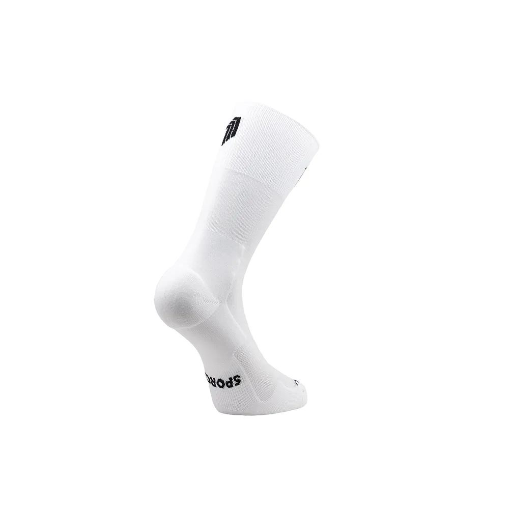 Chaussettes running Marathon haute blanche - SPORCKS
