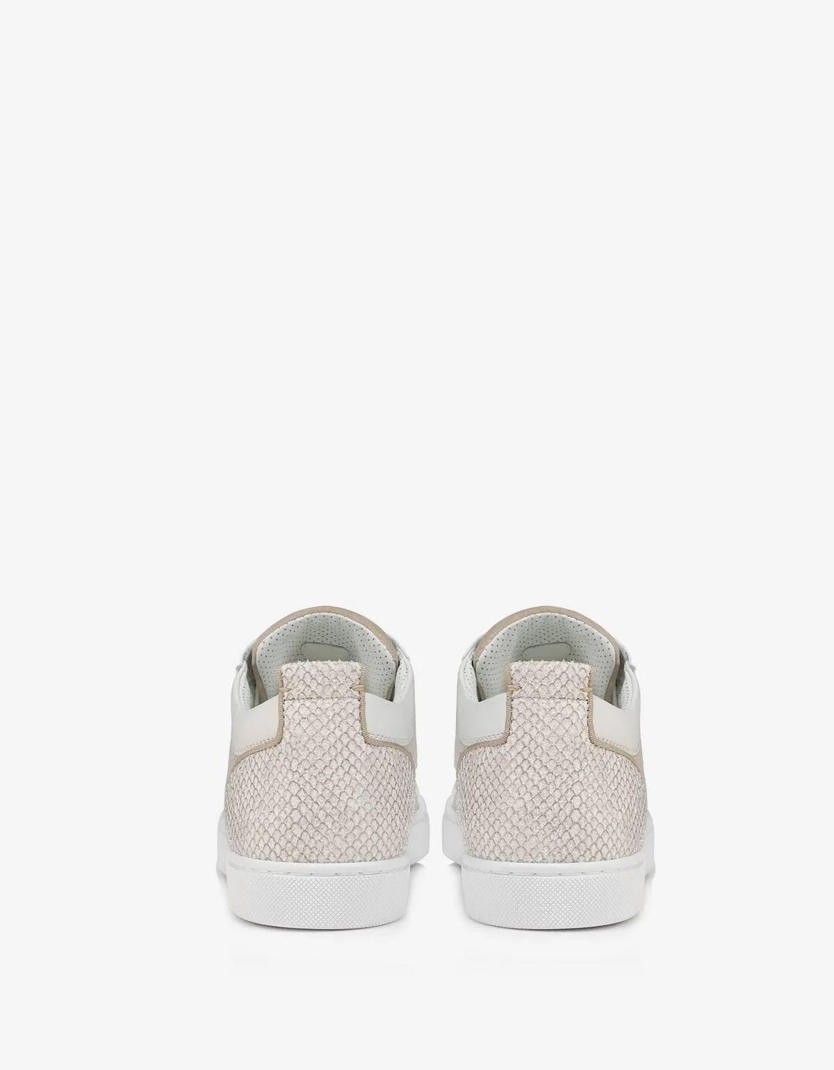 Christian Louboutin Rantulow Natural Brown Trainers -
