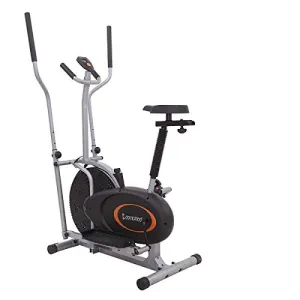 Cockatoo Ob-06 Elliptical Cross Trainer, Exercise Bike(1 Year Warranty, Free Installation Assistance), Steel, Multicolour