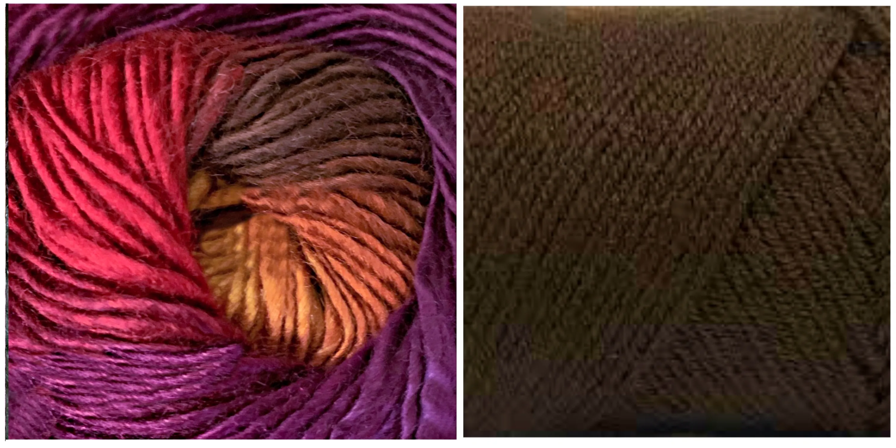 COFFEE   ORCHID - Embossed Phoenix Scarf KIT