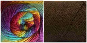 COFFEE   PRISM - Falling Leaves Scarf YARN KIT