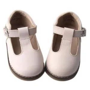 Cream - Classic T-Bar - US Size 5-10 - Hard Sole