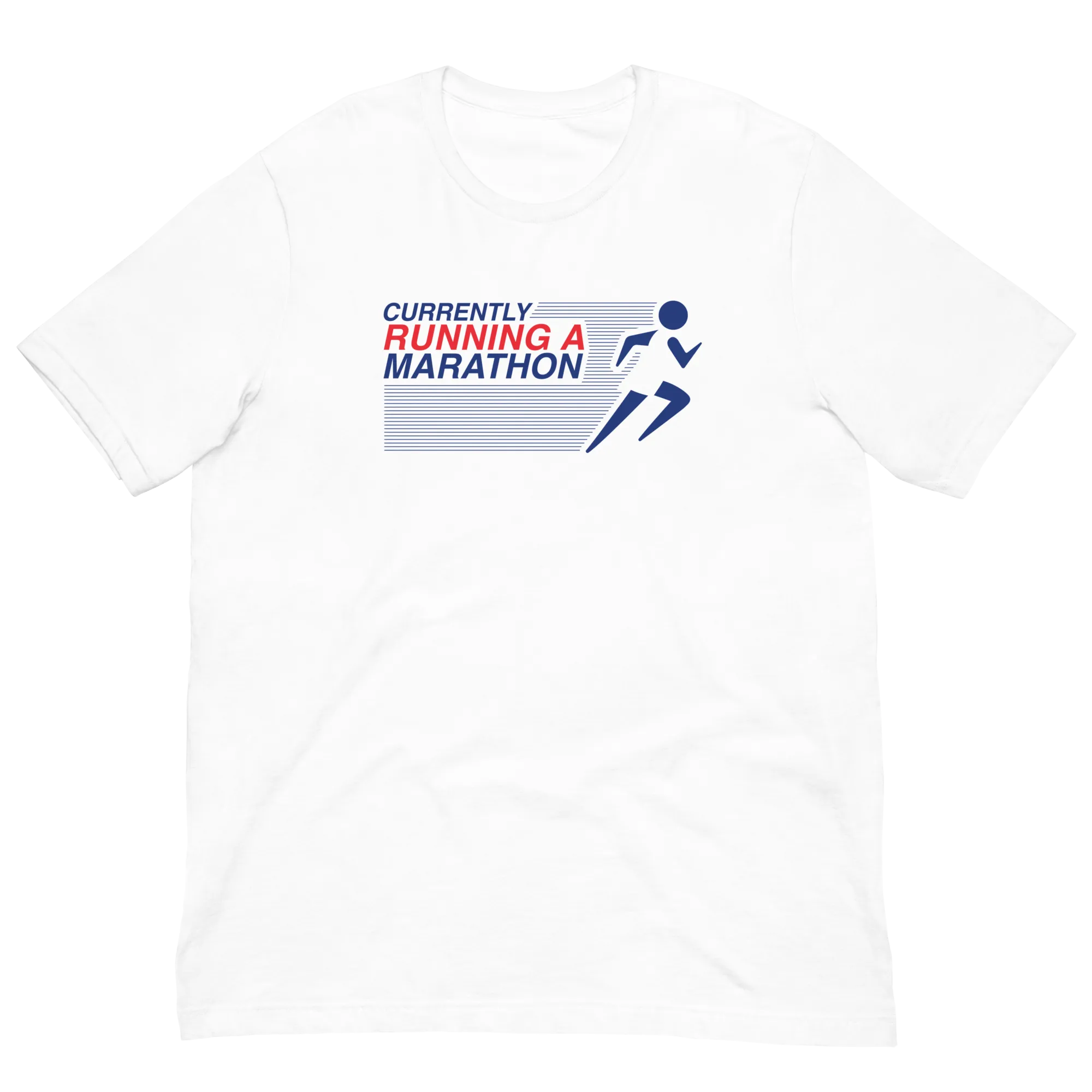 Currently Running A Marathon Unisex t-shirt