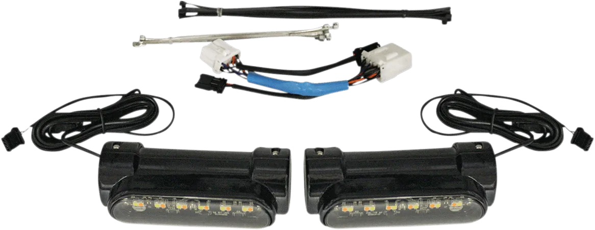 Custom Dynamics CD-CB-AW-SS8-C Engine Guard LED - Chrome