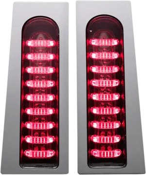 Custom Dynamics PB-FILL-S-C Probeam Fillerz Saddlebag LED Light - Smoke