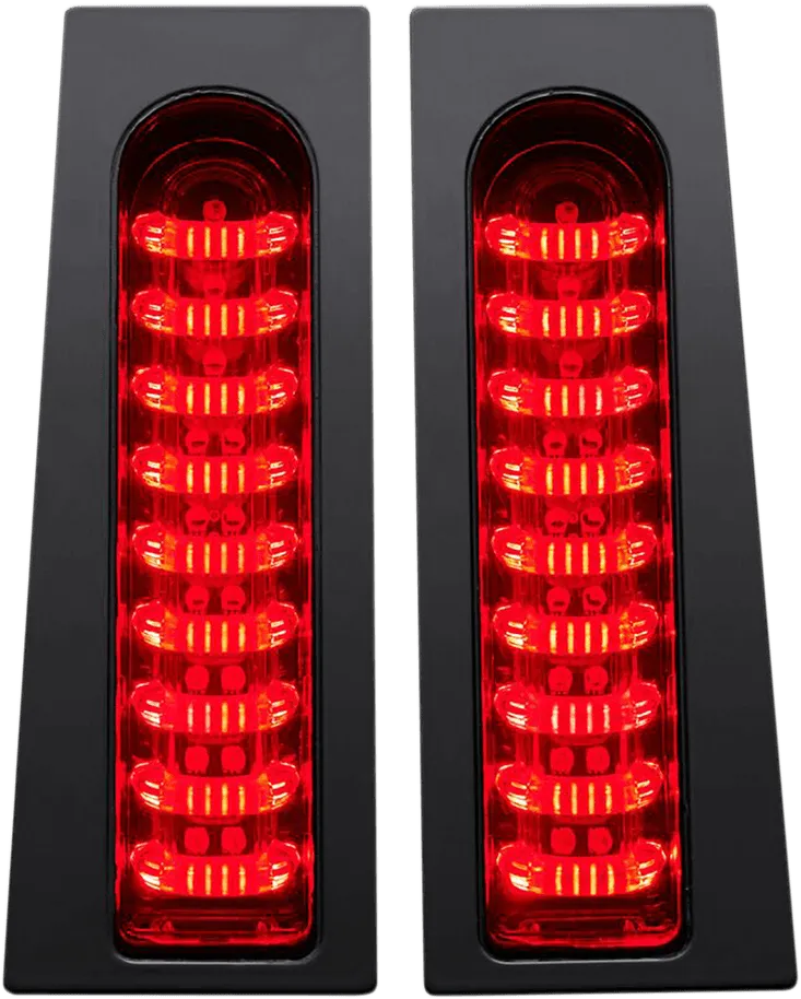 Custom Dynamics PB-FILL-S-C Probeam Fillerz Saddlebag LED Light - Smoke