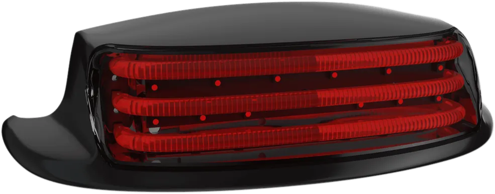 Custom Dynamics PB-FT-TOUR-S-C Probeam Rear Fender Tip Lights - Chrome Finish, Smoke Lens