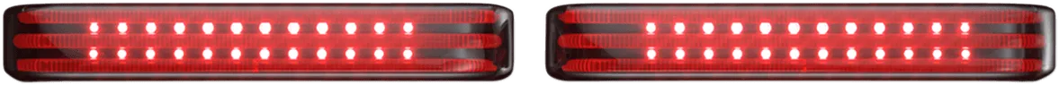 Custom Dynamics PB-SBSEQ-BCM4BS Probeam Sequential LED Saddlebag Light - Gloss Black With Smoke Lens