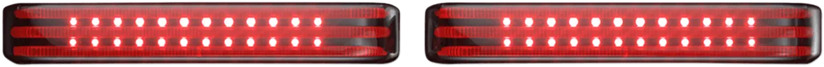 Custom Dynamics PB-SBSEQ-BCM4BS Probeam Sequential LED Saddlebag Light - Gloss Black With Smoke Lens